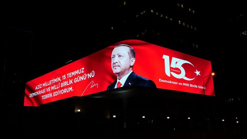 Cumhurbaşkanı Erdoğan 15 Temmuz töreninde konuştu: Milletin istiklalini yine milletin azim ve kararlılığı kurtarmıştır