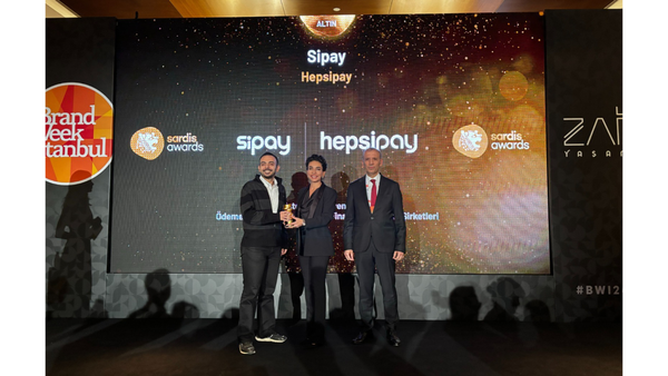 Sipay, Sardis Awards 2024'te Hepsipay ve Tıkla Gelsin projeleriyle iki farklı ödülün sahibi oldu